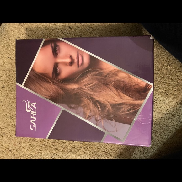 Sarla 26” Dark brown hair extensions long and wavy